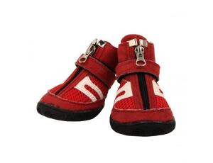 Puppia botičky pro psy HIKER(B-type) -  červené