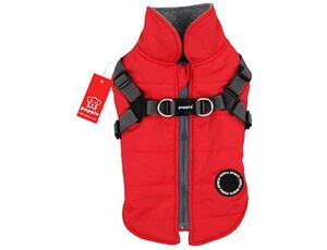 Puppia psí vesta MOUNTAINEER II červená