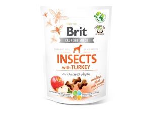 Brit Care Crunchy Snack Insect Turkey Apples 200g