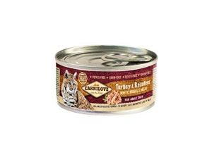 Carnilove White Mus Meat Turkey & Reindeer Cats 100g