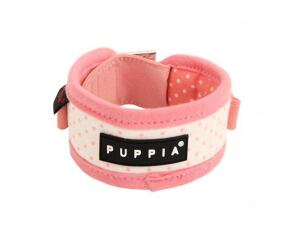Puppia Polka Dot neckguard obojek růžová