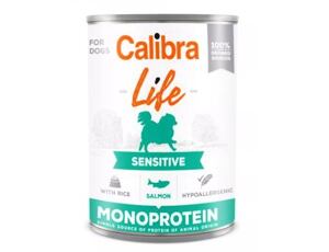 Calibra Dog Life konz. Sensitive Salmon with rice 400 g