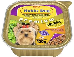 HobbyDog jehněčí/mrkev 150g