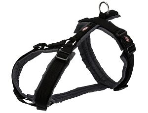 PREMIUM trekingový postroj - černá/grafit XS-S 32-38/13mm černá/grafit