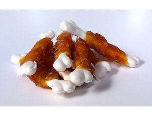 Kalciová kost obalená kachním masem 250g