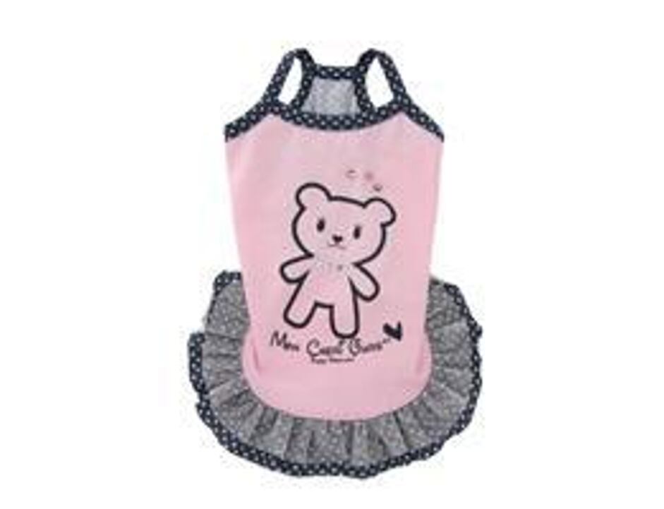 Puppy Angel šaty Bear Dolly Dress růžové