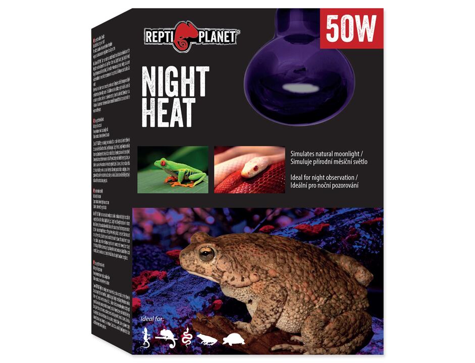 Žárovka REPTI PLANET Moonlight HEAT 50W