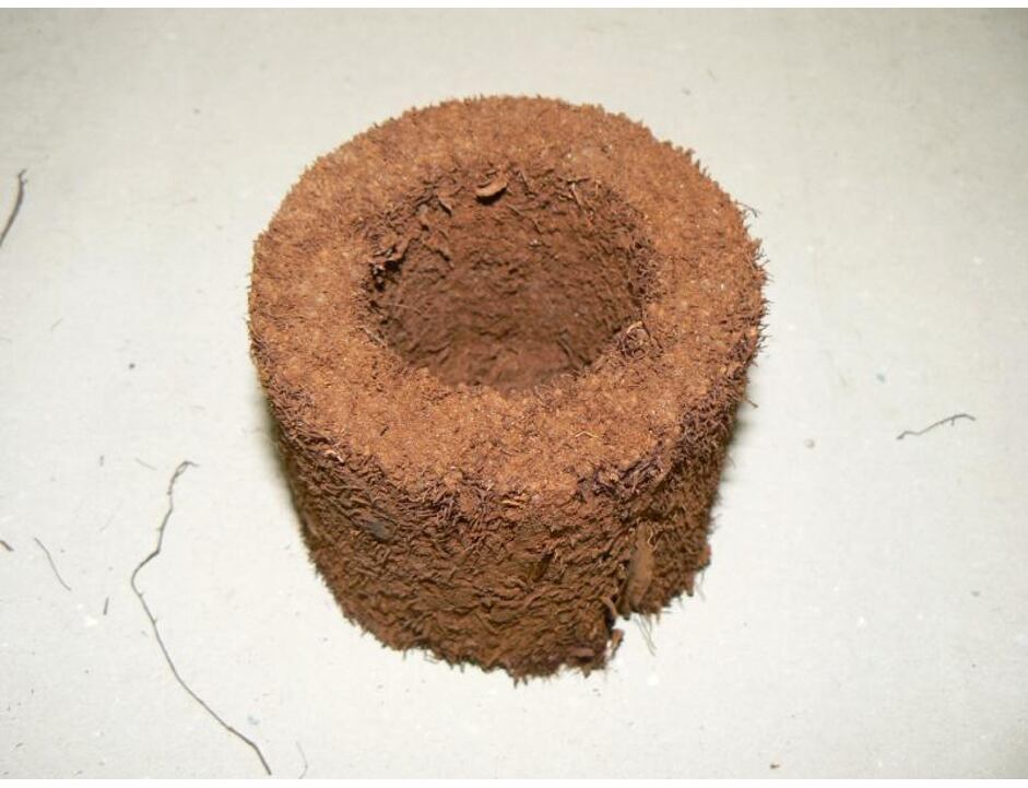 Xaxim květináč 10 cm