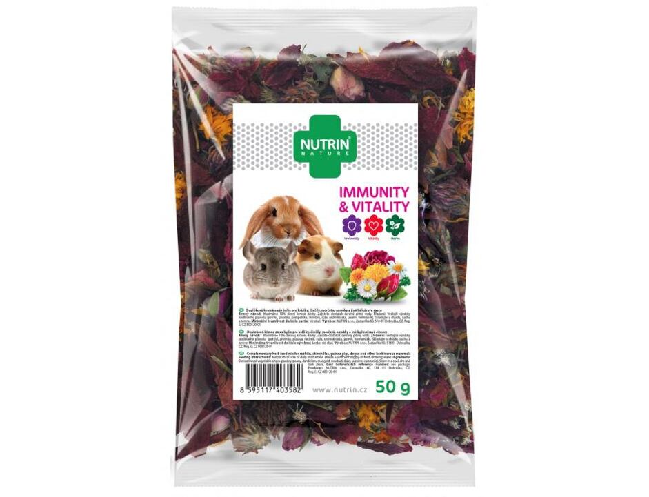Hay & Herbs - Herbal fountain - Immunity/Vitality 50 g