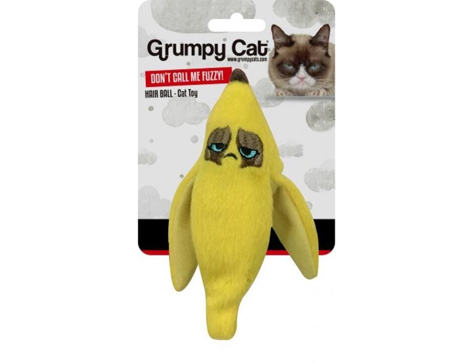 Grumpy Cat Hračka pro kočky banán