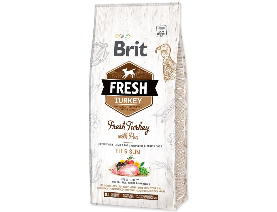 BRIT Fresh Turkey with Pea Light Fit & Slim 2,5 kg
