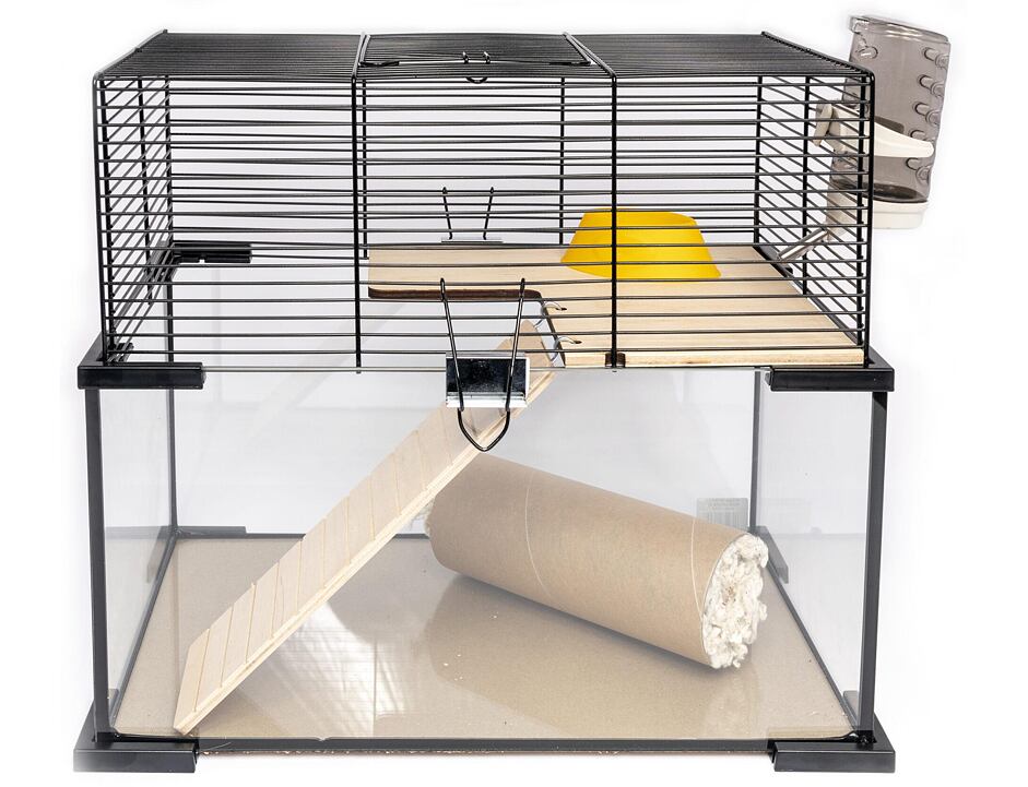Comfy Dvoupatrová klec Vetro Plus Nature 40
