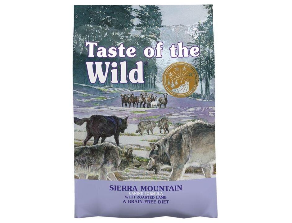 Taste of the Wild Sierra Mountain Canine12,2kg MDT. 6/25