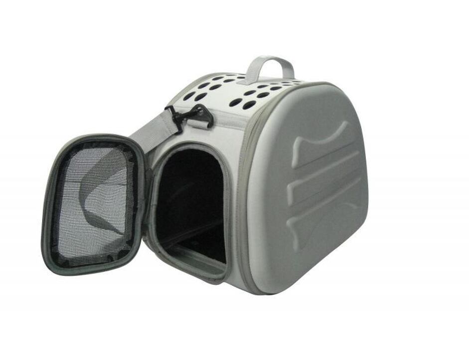 Psí taška Deluxe Pet Home světle šedá