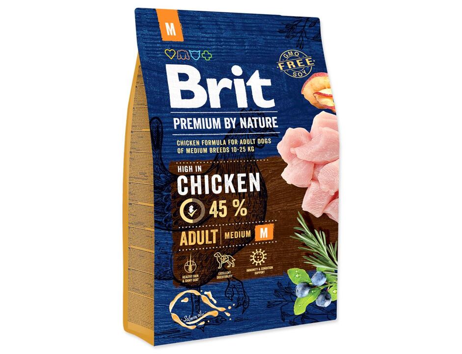 Brit Premium by Nature Adult M 3kg