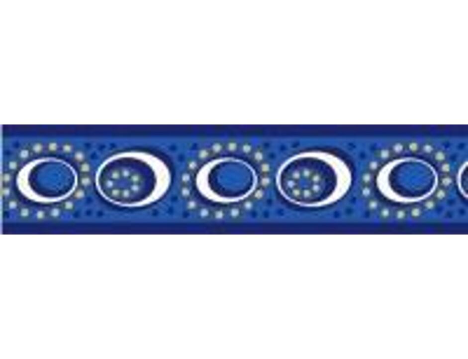 Red Dingo Obojek pro kočky 20 - 32 cm - Cosmos Blue
