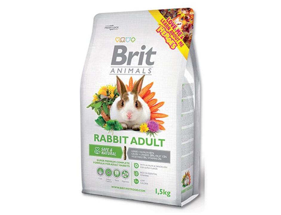 Krmivo BRIT Animals RABBIT ADULT Complete 1,5 kg