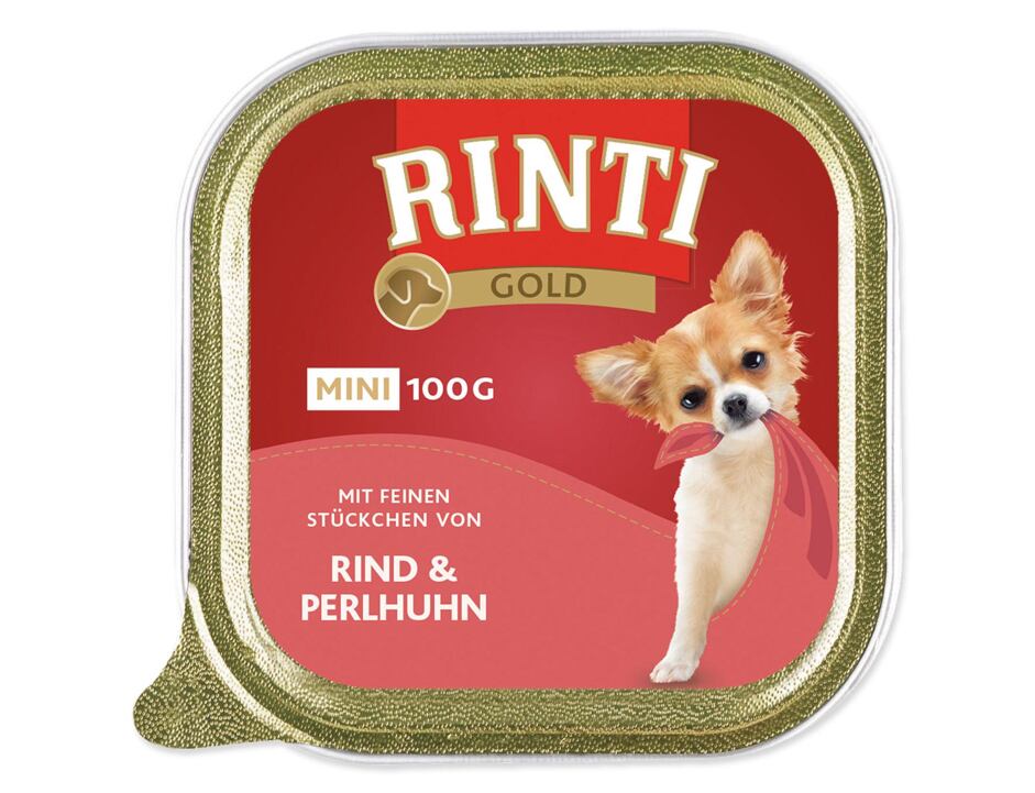 Vanička RINTI Gold hovězí + perlička 100g