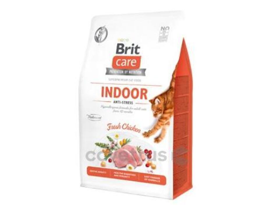 BRIT CARE CAT GF INDOOR ANTI-STRESS 7kg