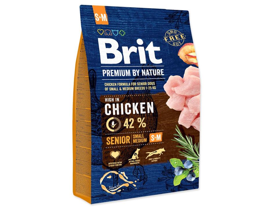 Brit Premium by Nature Senior S+M 3kg
