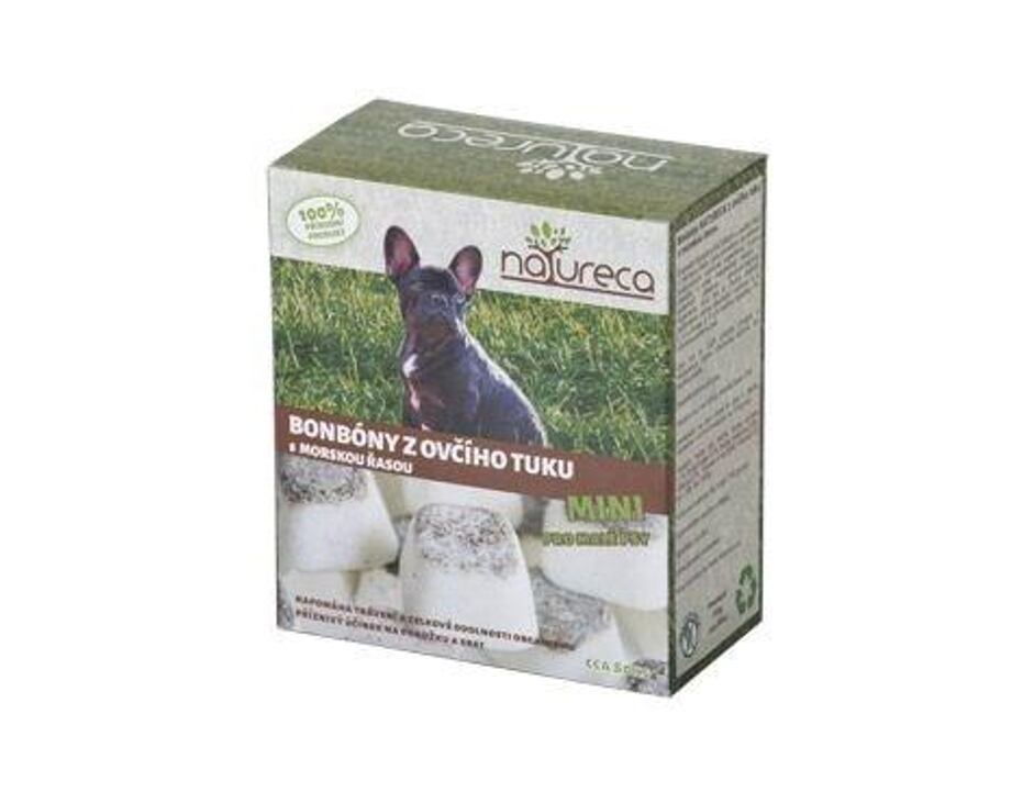NATURECA Bonbóny z ovčího tuku s mořskou řasou Mini 250g