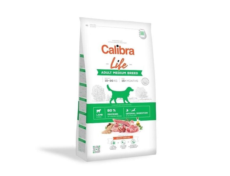 Calibra Dog Life Adult Medium Breed Lamb 2,5kg