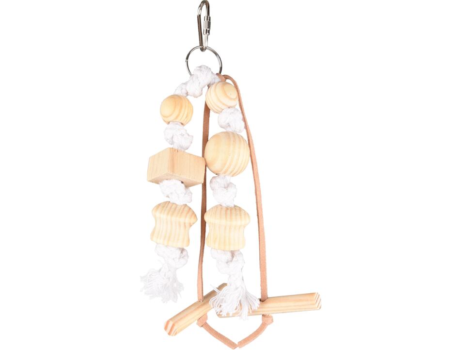Flamingo Hračka pro papoušky Appi Natural 22cm