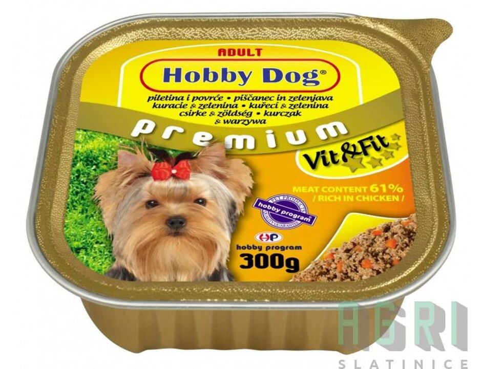 HobbyDog kuřecí se zeleninou 300 g