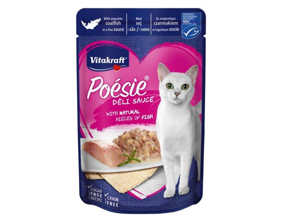 Kaps. Poésie délisauce treska tmavá 85 g