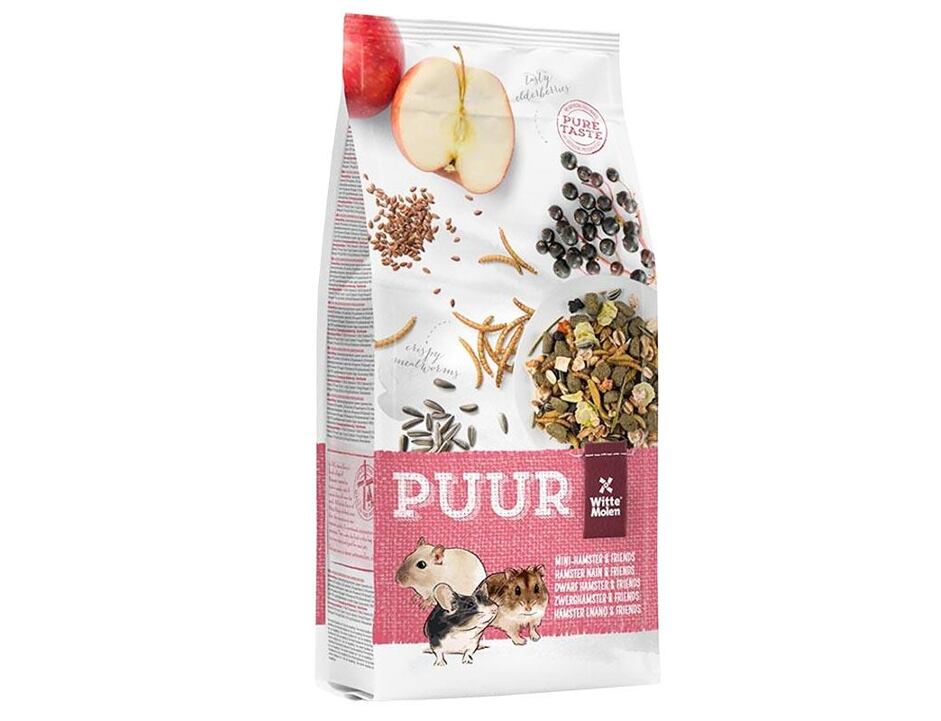 PUUR dwarf hamster&friends - křečík, pískomil, myš 400 g