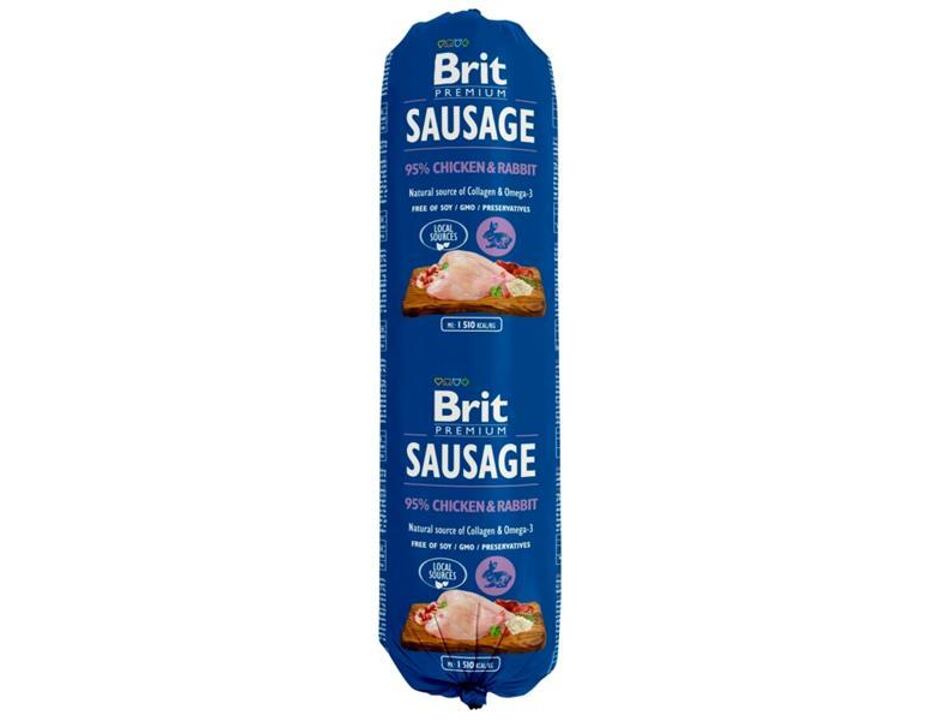 Salám BRIT Premium Sausage Chicken & Rabbit 800 g