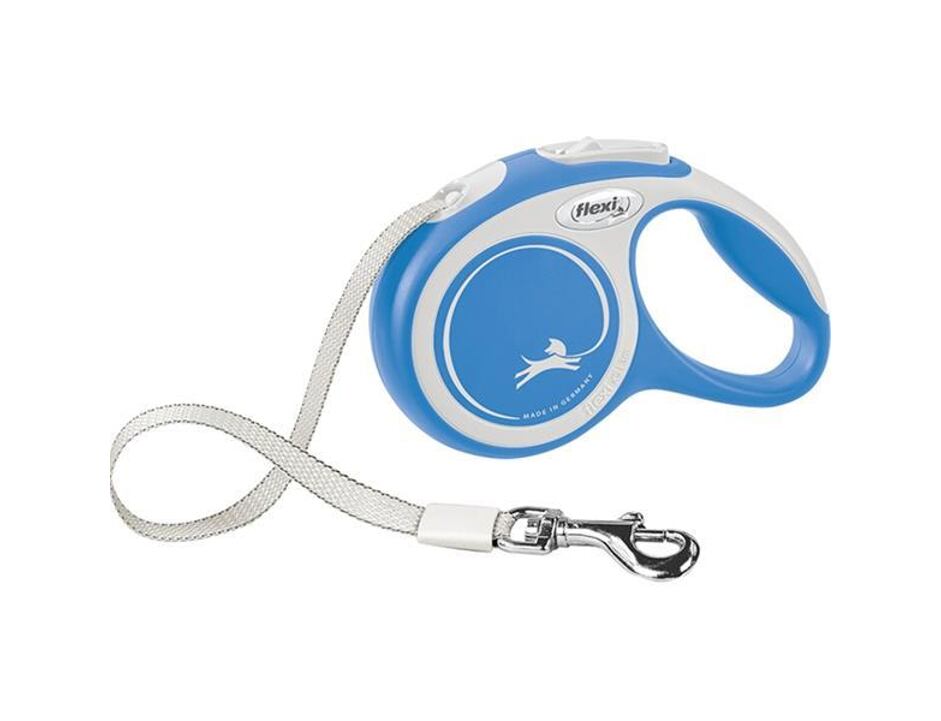 Vodítko FLEXI New Comfort páska modré XS - 3 m