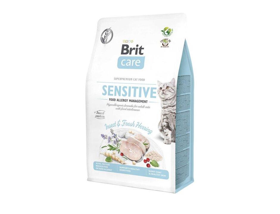 Brit Care Cat GF Insect. Food Allergy Management 400 g