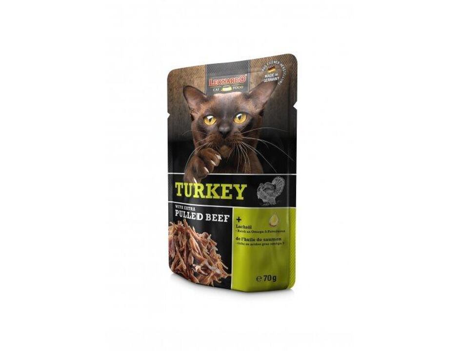Leonardo Kapsička - krůtí + extra trhané hovězí 70 g