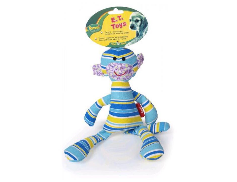 E.T. toy,textilní hračka  modrá barva