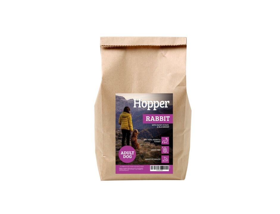 Hopper GF Adult Rabbit with Sweet potato & Blackberry