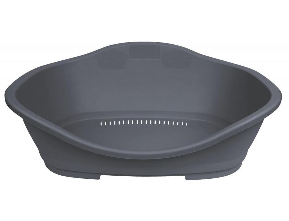 Trixie Plastový pelech Sleeper č. 2 s větráním 56/68 cm tmavě šedý