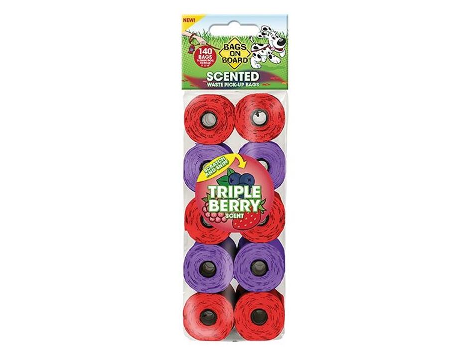 Náhradní sáčky na výkaly Tripple Berry 140ks