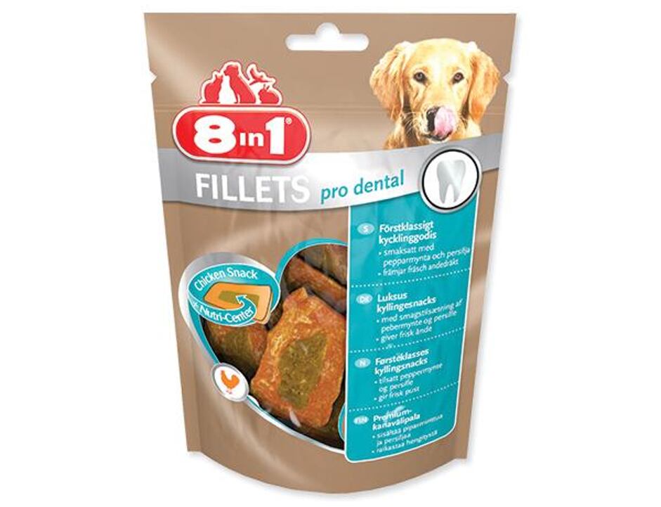 Pochoutka 8in1 Fillets Pro Dental 80 g