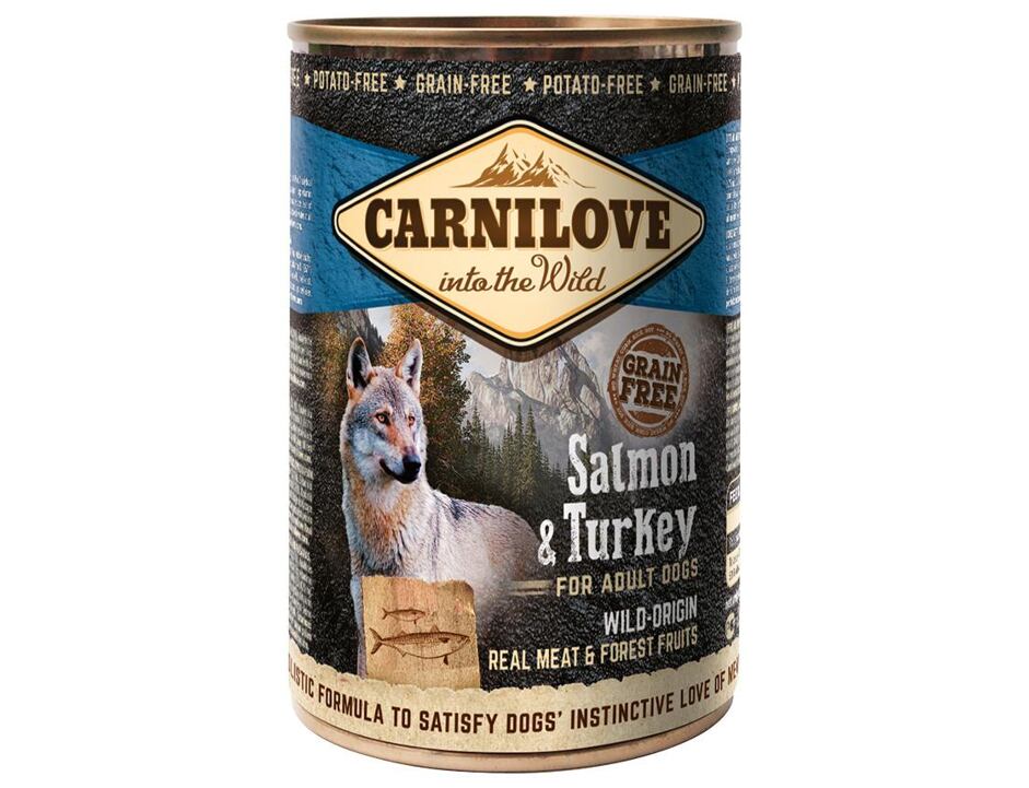 Carnilove Wild konz Meat Salmon & Turkey 400g