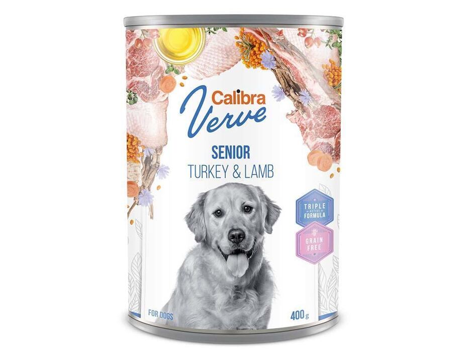 Calibra Verve GF Senior Turkey&Lamb 400 g