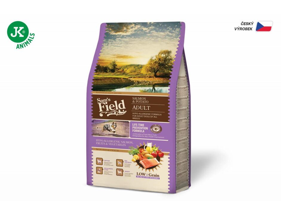 Sam's Field Adult Salmon & Potato 2,5 kg