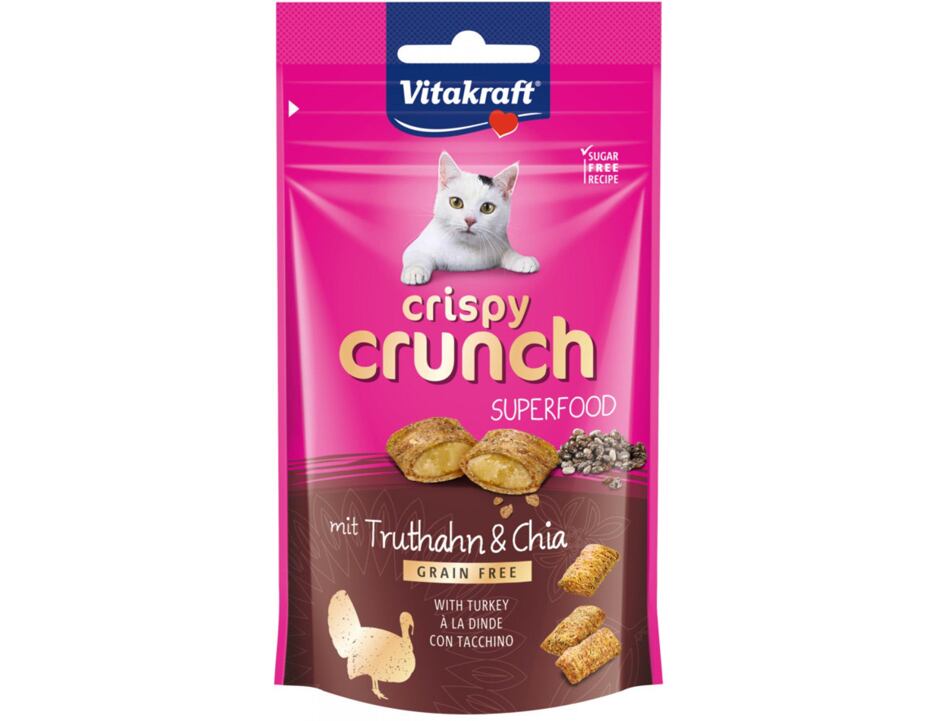 Vitakraft Crispy Crunch krůtí + chia 60g