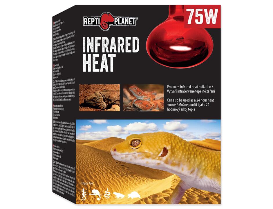 Žárovka REPTI PLANET Infrared HEAT 75W