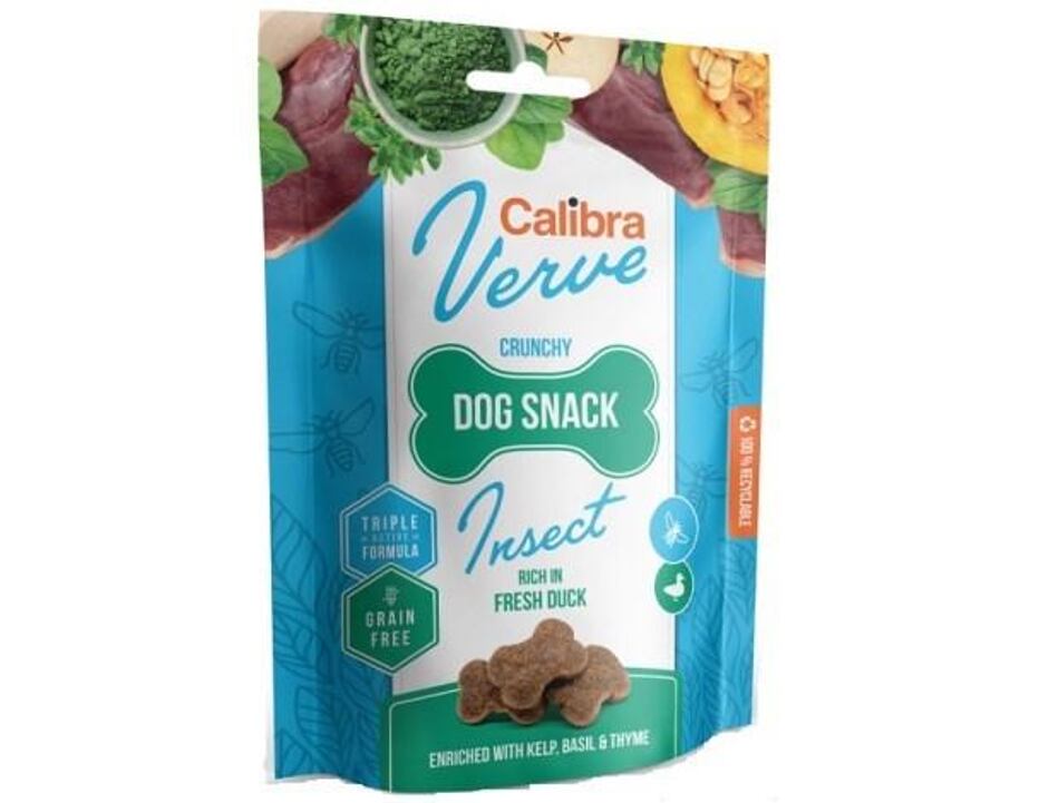 Calibra Verve Crunchy Snack Insect&Fresh Duck 150 g