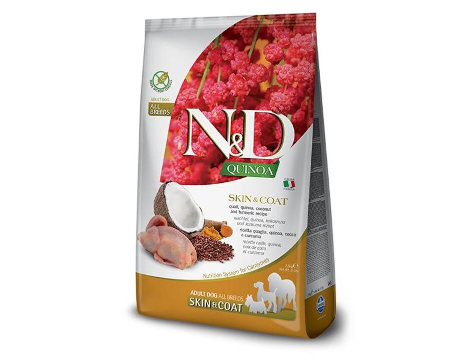 N&D Quinoa DOG Skin & Coat Quail & Coconut