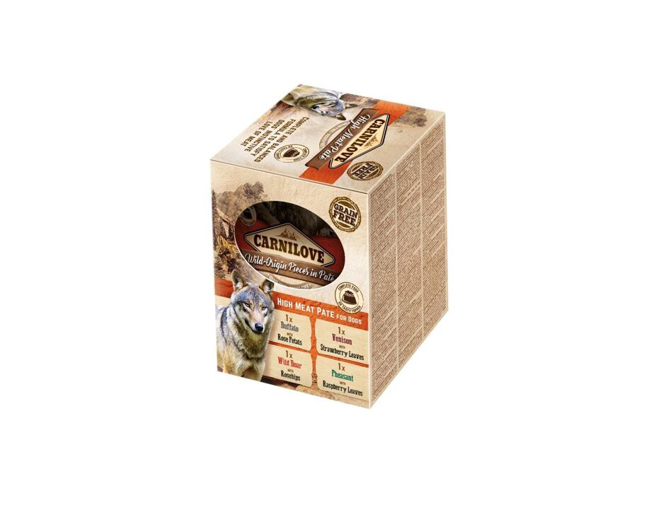Carnilove Dog Pouch Paté Multipack 4x300g