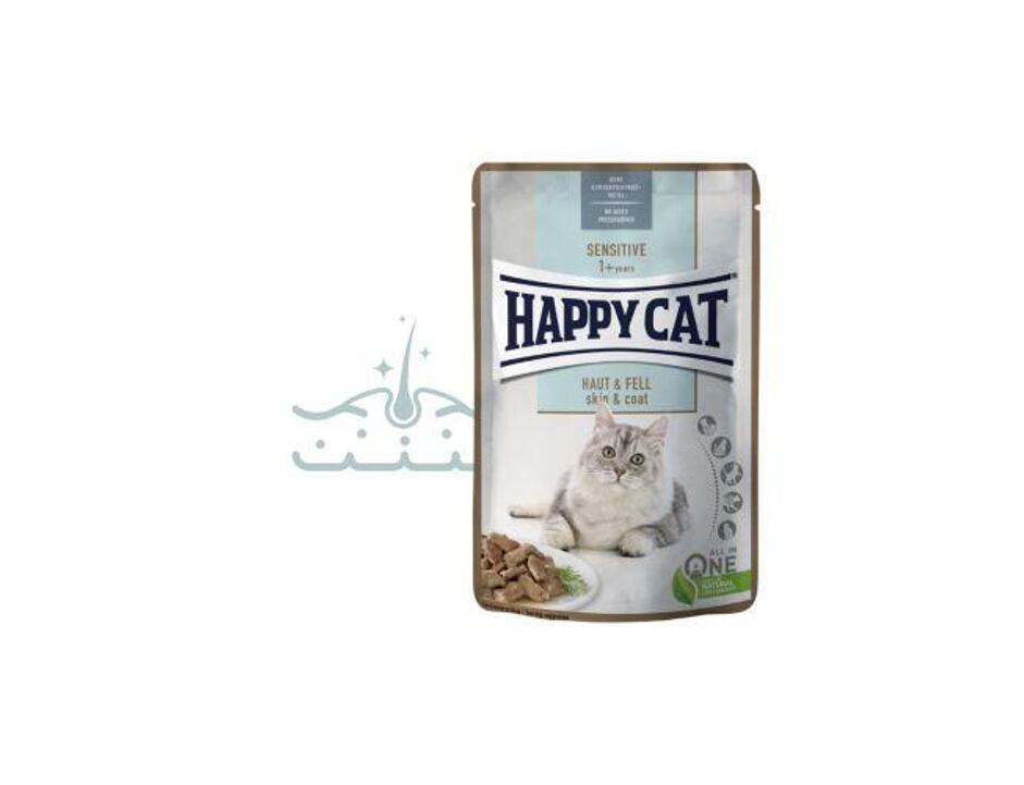 Happy Cat kapsička MEAT IN SAUCE Sensitive Haut & Fell 85 g