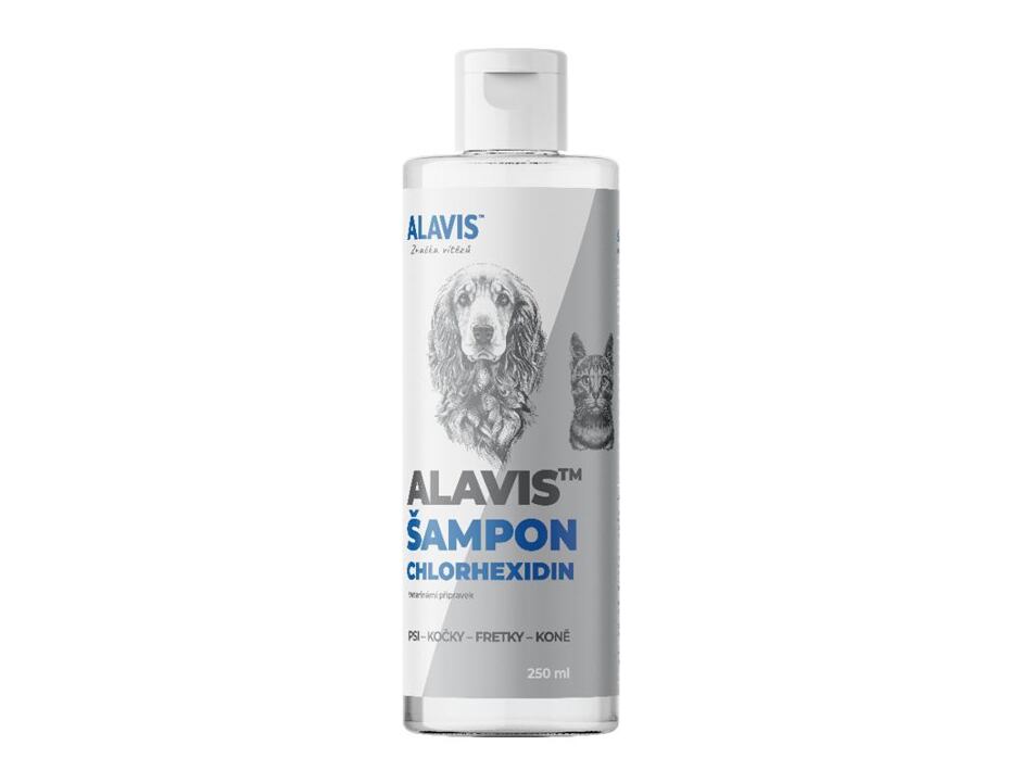 ALAVIS šampon Chlorhexidin 250 ml