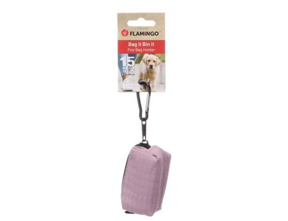 Flamingo Pouzdro na pytlíky Vika fialové
